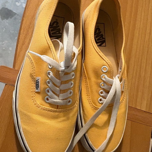 Vans shoes yellow size 39, almost new