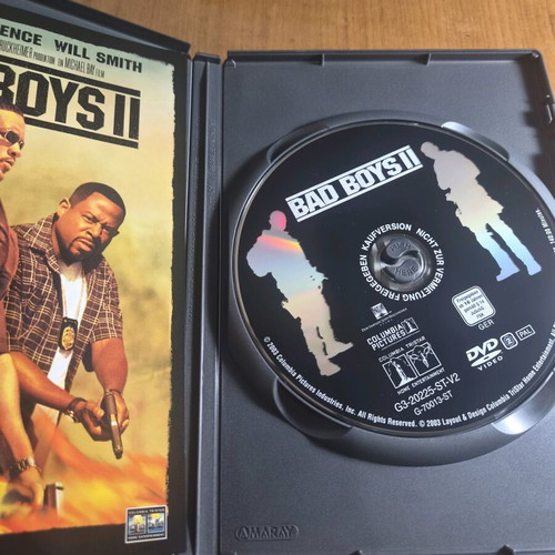 Bad Boys II DVD like new, European edition without Greek subtitles