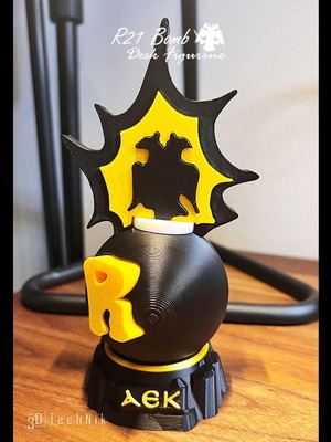 Decorative Bomb AEK Original 3D new, handmade 3d printed