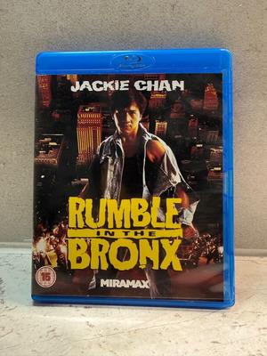 Jackie Chan Rumble in the Bronx Blu-ray like new, action adventure, English no subtitles