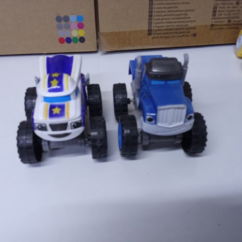 Monster Trucks set of 5 used from Blaze and the Monster Machines