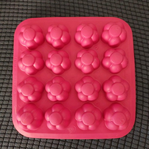 IKEA Silicone Ice Cube Tray Flower Shape New