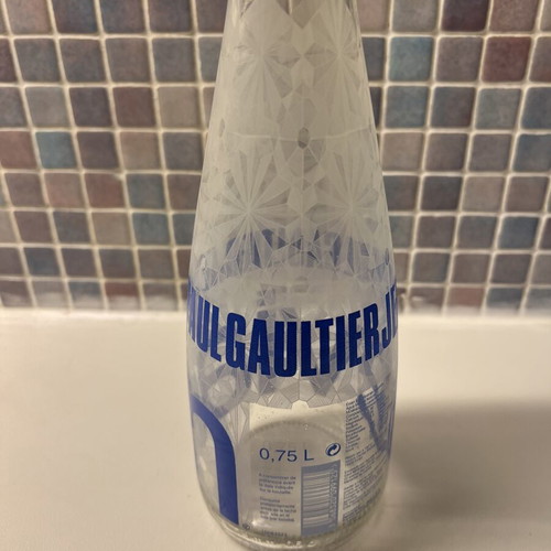 Evian Jean Paul Gaultier Collectible Empty 1 Liter Bottle