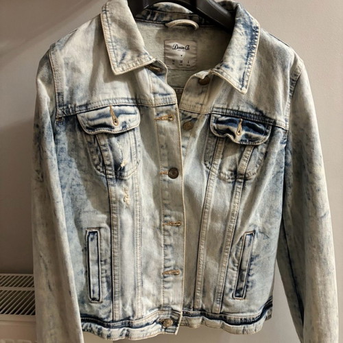 Denim jacket women's size 38