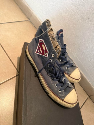 All Star Converse Superman μεταχειρισμένα αθλητικά μπλε 42.5