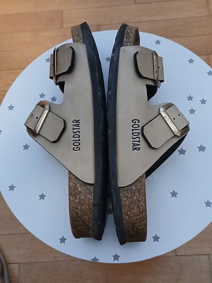 Goldstar beige women's anatomical sandals size 38 used