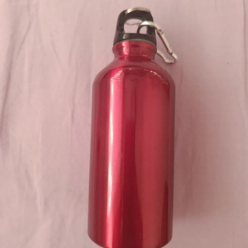 Thermos bottle new, red color 300 ml