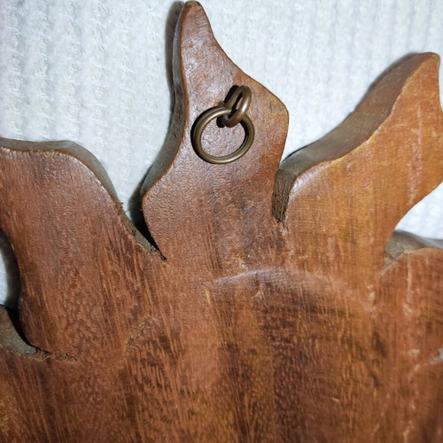 Wooden sun wall decoration used with ethnic style