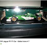 F1 JAGUAR R1 #7 - EDDIE URVING 2000 / HOT WHEELS / 1:18 / DIECAST
