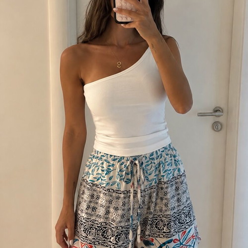 Shorts new, white, sizes XS and S