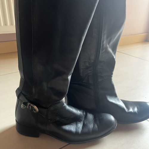Boxer boots, black, size 39