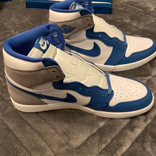Air Jordan 1 Retro High OG True Blue new, size 47