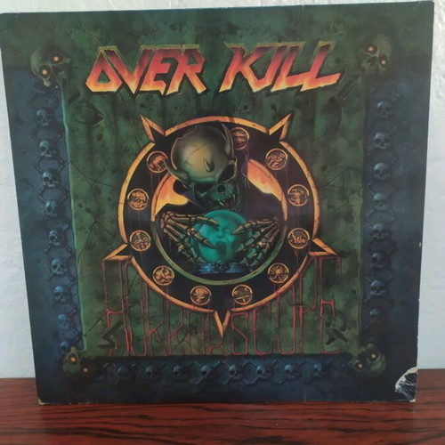 Overkill Horrorscope vinyl LP album used, metal