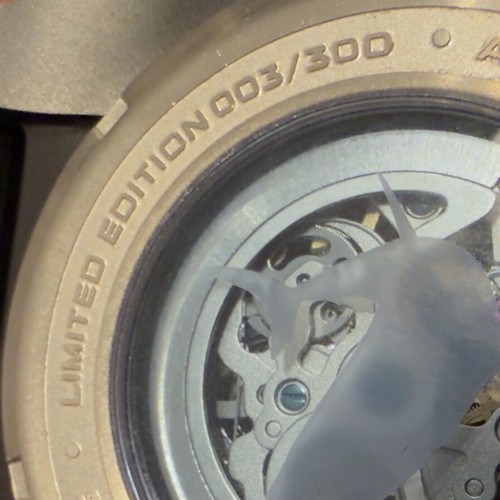 Nubeo MAKO Automatic Limited Edition Gold Skeleton Watch 24 Jewels