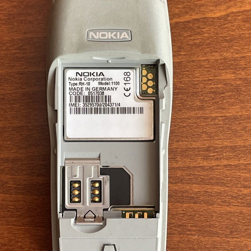 Nokia 1100 used mobile phone with original charger