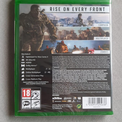 Call of Duty Vanguard Xbox Series X and Xbox One new