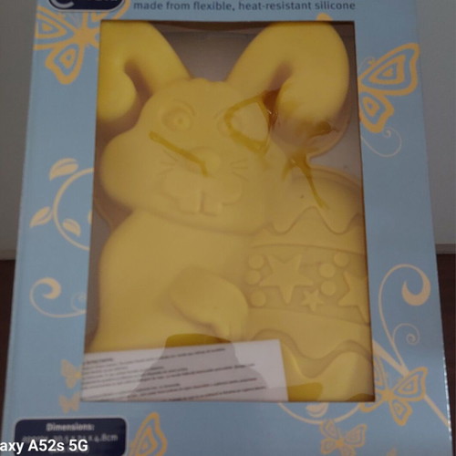 Easter baking mould bunny like new silicone