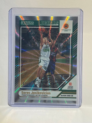 2024-25 Panini Donruss Euroleague Saras Jasikevicius #169 Laser /149