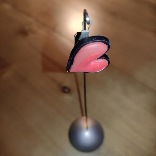 Table photo holder with heart clip, 18.5cm