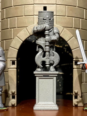 Playmobil Γοτθικοί Τεύτονες Ιππότες και Άγαλμα Σταυροφόρου καινούργια