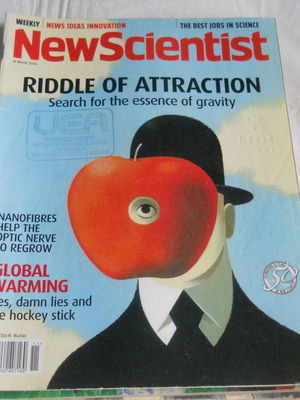 New Scientist magazine 18 March 2006 used