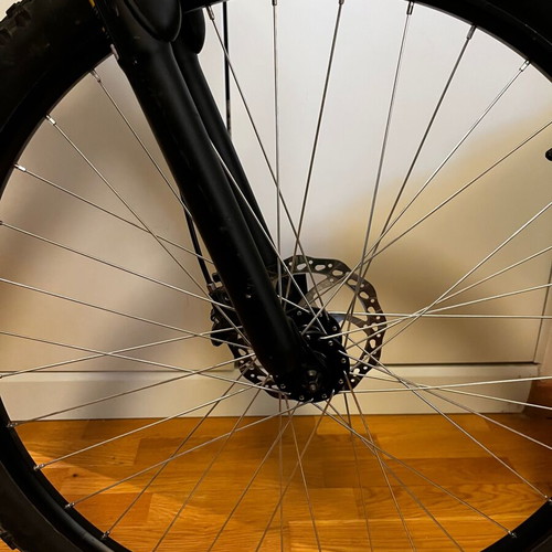 Mountain bike Ballistic used, 29 inch wheels, medium size, silver