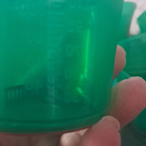 Special Drinking Cups like new, set of 6 for swallowing difficulties