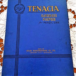 vintage κουτί / θήκη για καρμπόν TENACIA δεκαετίας '50