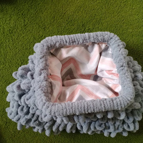 Puffy bag handmade handheld new in all colors