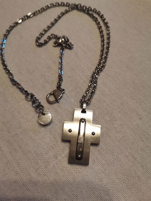 Visetti men's steel cross like new