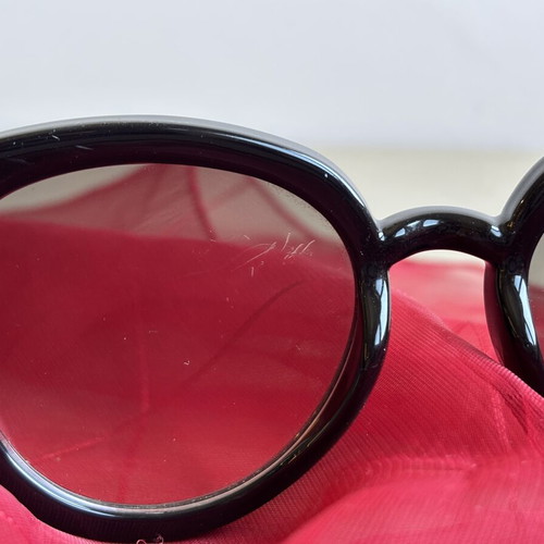Jimmy Choo MACE/S Black women's sunglasses used