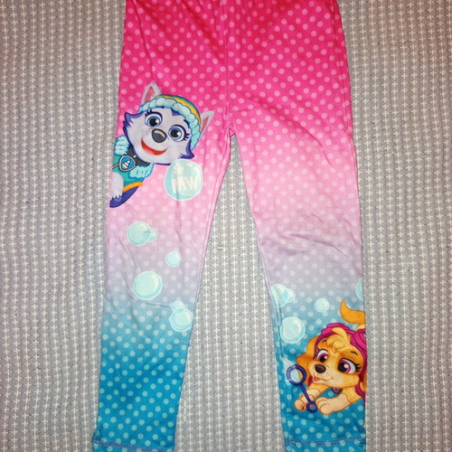 Paw Patrol leggings used, for 4 to 5 years old
