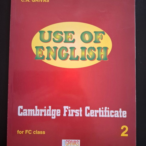 Cambridge First Certificate used books, set of 2