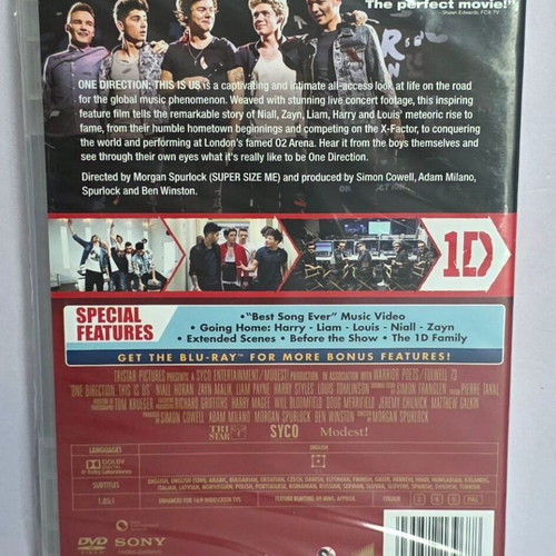 DVD One Direction This Is Us new