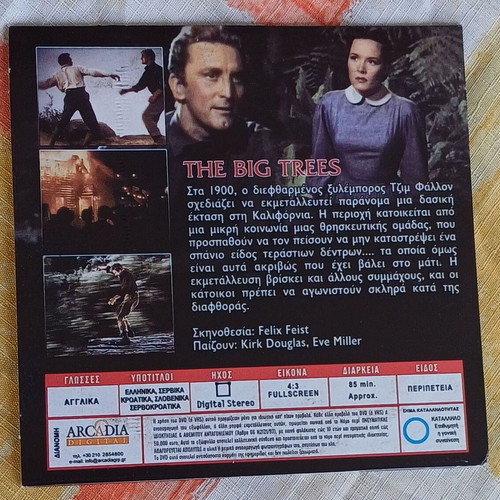 The Big Trees DVD new, drama adventure romantic