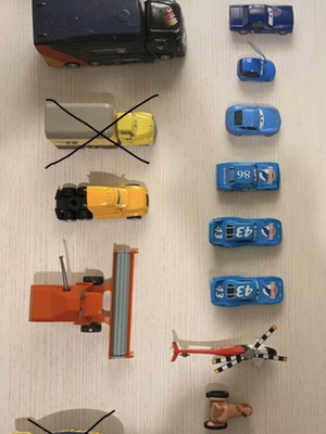 Disney Pixar Cars collectible toy cars used