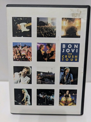 Bon Jovi The Crush Tour DVD like new, metal