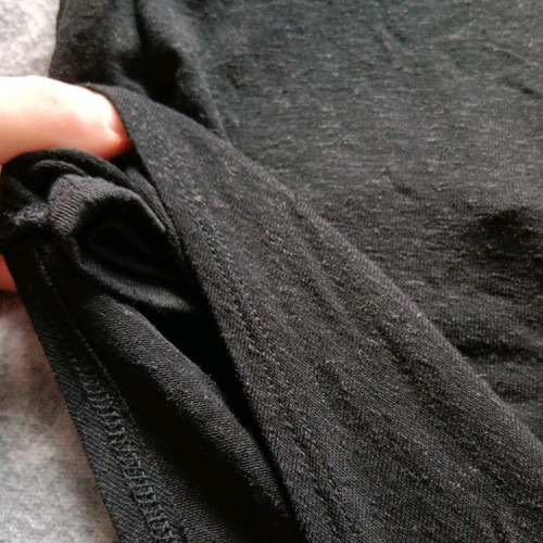Black asymmetrical skirt medium like new