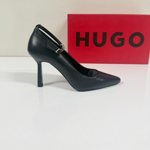 HUGO Ines Pump 90 new natural leather, black