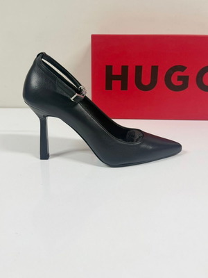 HUGO Ines Pump 90 new natural leather, black