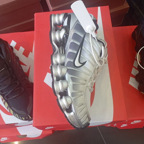 Nike Shox athletic shoes new, black and red