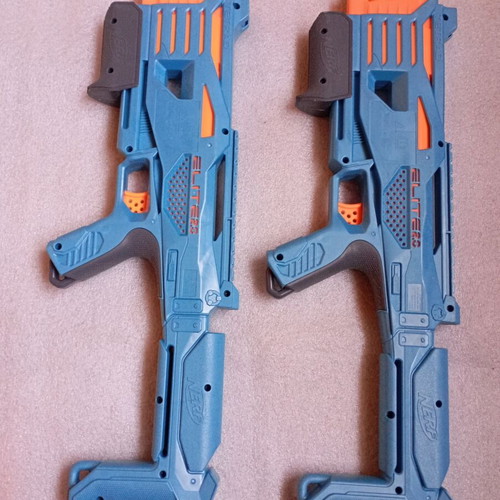 Nerf guns used, 15 blasters, 3 water pistols for repair or parts