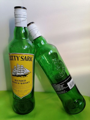 Σετ γυάλινα μπουκάλια Cutty Sark, 700 ml, 30 εκ