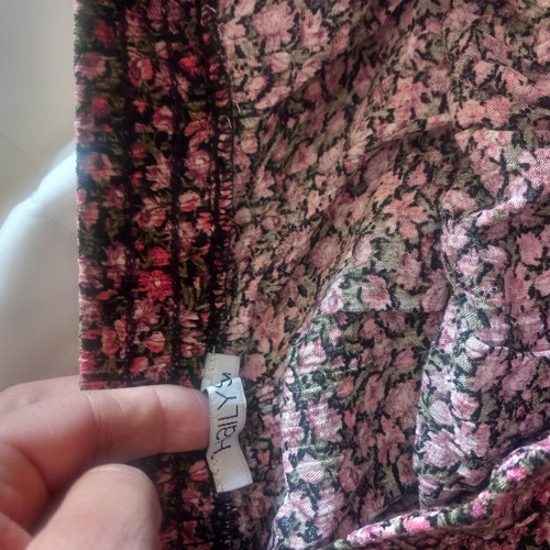 Two short summer skirts like new, floral design, size M