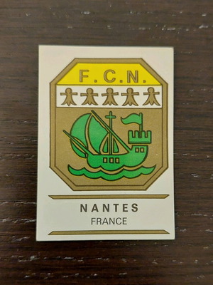 Nantes France genuine Panini sticker 1975 like new