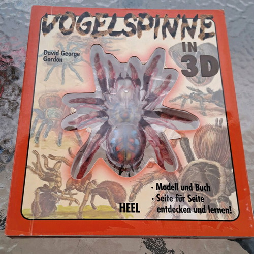 Σπάνιο Συλλεκτικό Βιβλίο Vogelspinne in 3D μεταχειρισμένο, David George Gordon