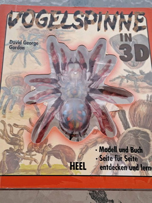Σπάνιο Συλλεκτικό Βιβλίο Vogelspinne in 3D μεταχειρισμένο, David George Gordon