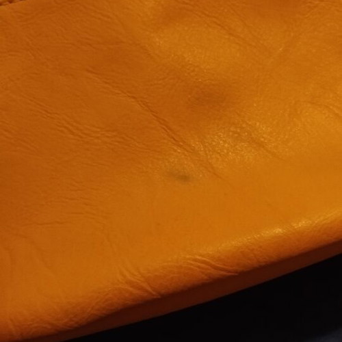 Vintage women's bag like new, yellow, unique design