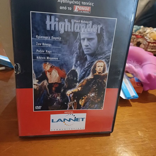 Highlander DVD like new with subtitles