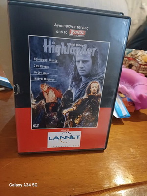 Highlander DVD like new with subtitles